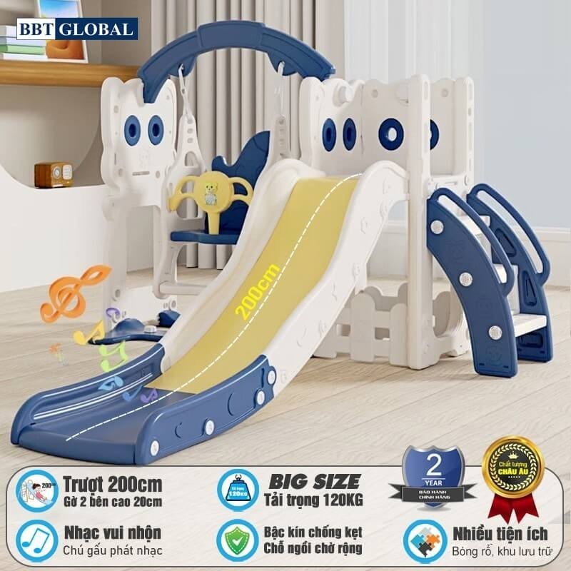 cầu trượt cho bé tại nhà