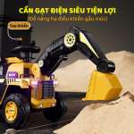 Ô tô điện cần cẩu cho bé có khiển từ xa BBT-611