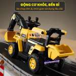 Ô tô điện cần cẩu cho bé có khiển từ xa BBT-611