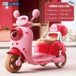 Xe máy điện trẻ em Vespa gấu BBT-8188