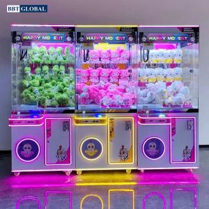Máy gắp thú bông khu vui chơi màu Hồng GAME-6013