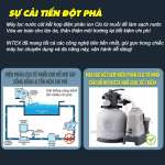 Bể bơi khung kim loại siêu cao cấp DELUXE 9m75 máy lọc điện phân INTEX 26378