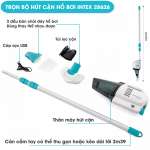 Máy hút cặn, vệ sinh bể bơi đa năng sạc điện cỡ vừa ZR100 INTEX 28626