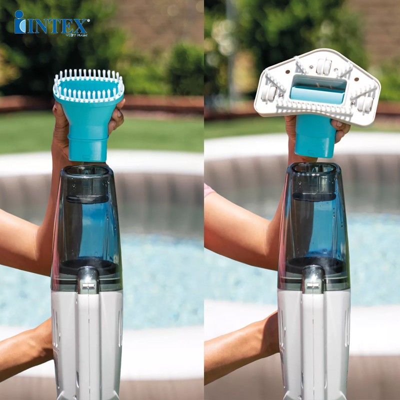 Máy hút cặn, vệ sinh bể bơi đa năng sạc điện cỡ vừa ZR100 INTEX 28626