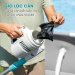Máy hút cặn, vệ sinh bể bơi đa năng sạc điện cỡ lớn ZR200 INTEX 28628