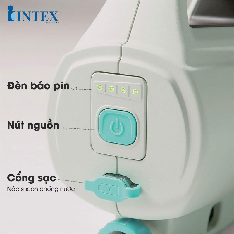 Máy hút cặn, vệ sinh bể bơi đa năng sạc điện cỡ lớn ZR200 INTEX 28628