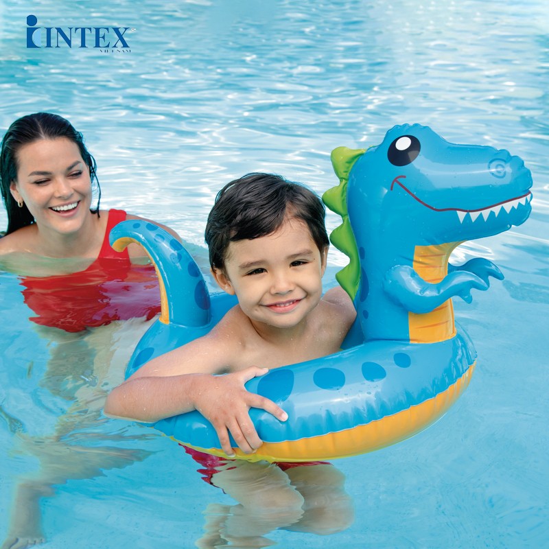 Phao bơi tròn cho bé hình thú INTEX 59221