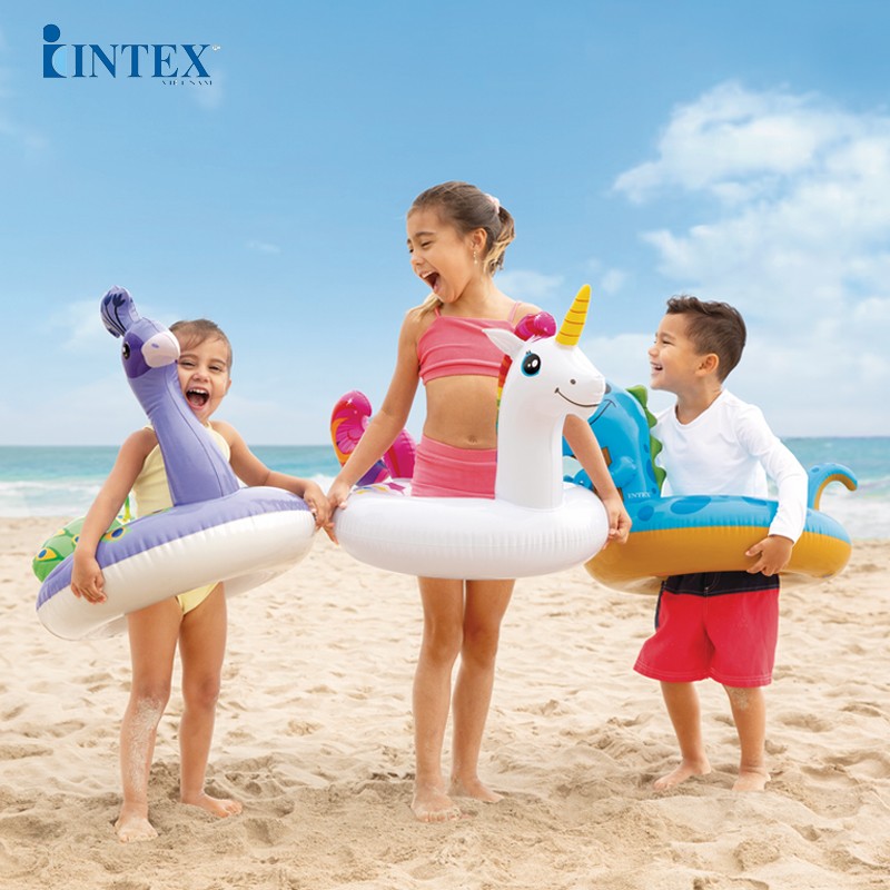 Phao bơi tròn cho bé hình thú INTEX 59221