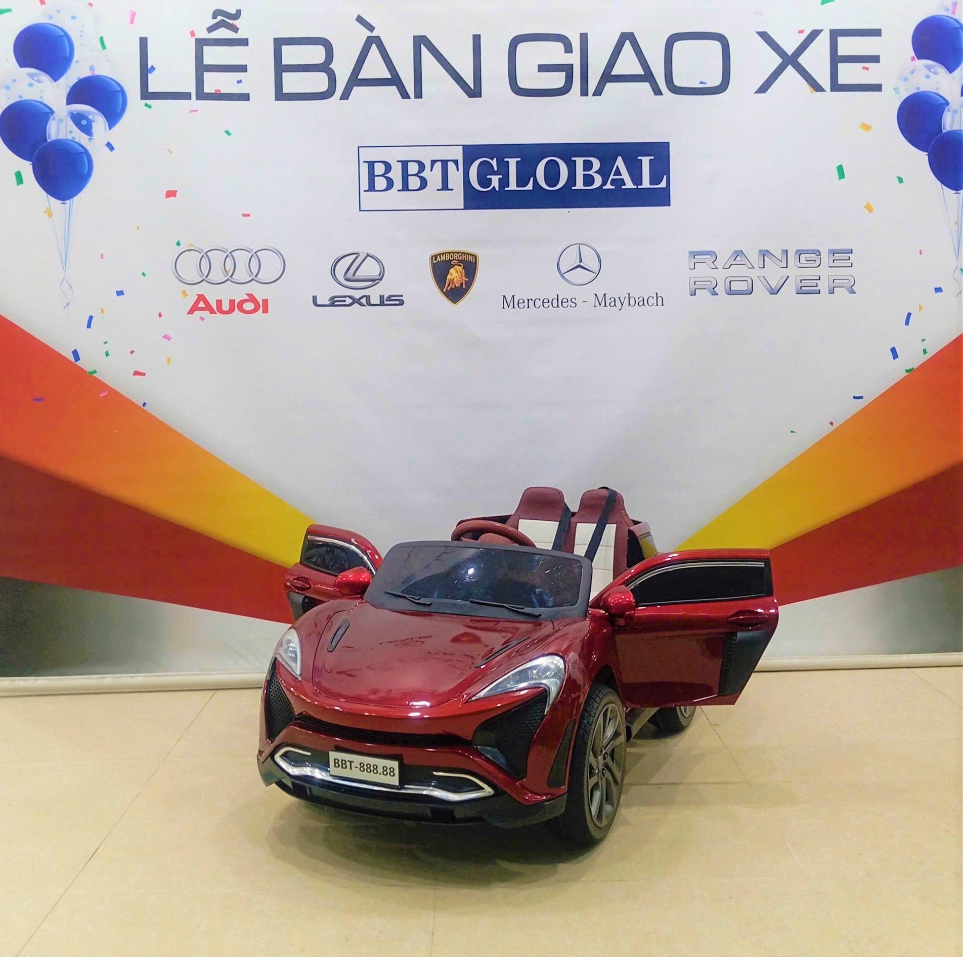 Xe Ô tô điện trẻ em dáng McLaren BBT-888.88