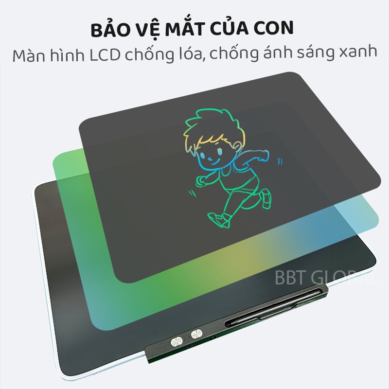 Bảng vẽ tự xóa điện tử đa sắc màu cỡ đại 20 inch C20