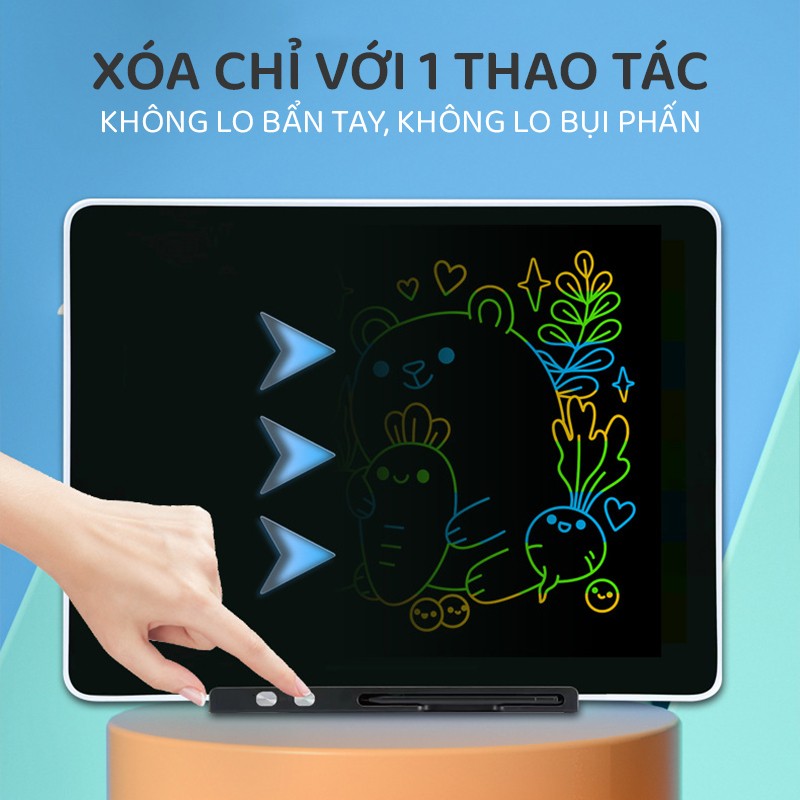 Bảng vẽ tự xóa điện tử đa sắc màu cỡ đại 20 inch C20