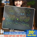 Bảng vẽ tự xóa điện tử đa sắc màu cỡ đại 20 inch C20