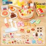 Đồ chơi cắt bánh kem sinh nhật kèm 85 chi tiết G675A
