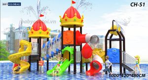 Cầu trượt liên hoàn công viên nước SH-S1