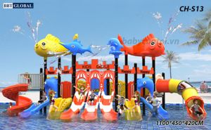 Cầu trượt liên hoàn công viên nước SH-S13