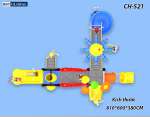 Cầu trượt liên hoàn công viên nước SH-S21
