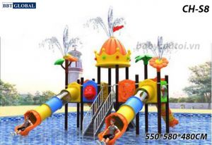Cầu trượt liên hoàn công viên nước SH-S8