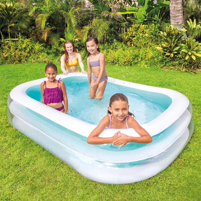 Bể bơi phao hình chữ nhật 2m62 x 1m75 INTEX 56483