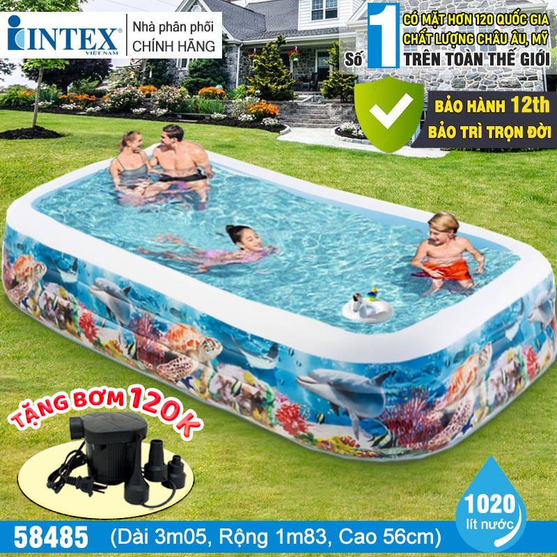 Bể bơi phao đại dương INTEX 58485 (305*183cm)