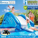 Cầu trượt phao mẫu mới INTEX 58849