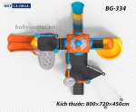 Cầu trượt liên hoàn cao cấp nhập khẩu BG-334