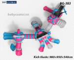 Cầu trượt liên hoàn cao cấp nhập khẩu BG-383
