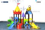 Cầu trượt liên hoàn công viên nước CH52