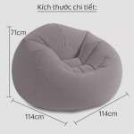 Ghế hơi quả đào mẫu mới INTEX 68579