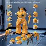 Đồ chơi lắp ráp Robot nam châm từ ô tô chiến đấu 43 chi tiết XH8529