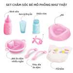 Đồ chơi búp bê - chăm sóc em bé YL129B-8