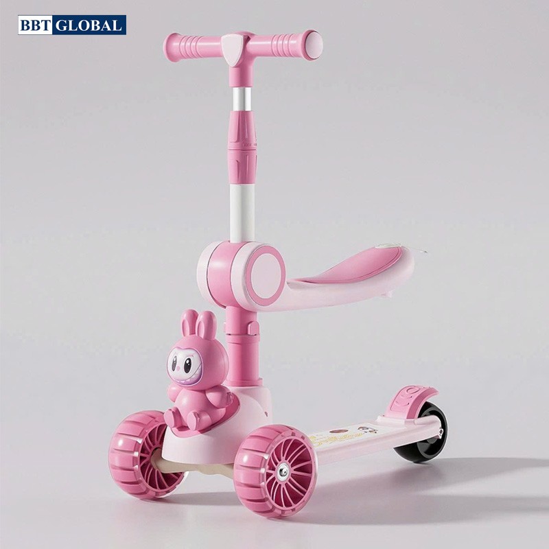Xe trượt Scooter BBT Global 2 trong 1 có nhạc và đèn SK1306