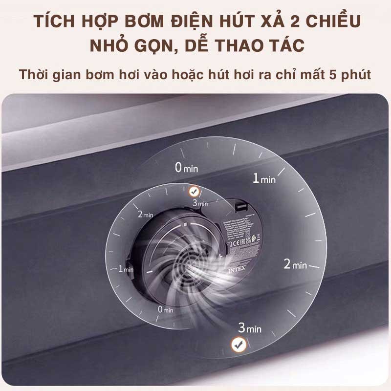 giường hơi tự phồng