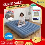 Giường hơi đôi cao cấp tích hợp bơm và bộ lưu điện INTEX 64189