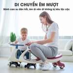 Xe lắc cao cấp bánh PU giảm sóc có đèn và nhạc BBT GLOBAL SW004