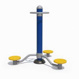 Dụng cụ tập xoay eo đứng KXJS-08