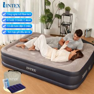Giường hơi đôi tự phồng cao cấp Intex 64136