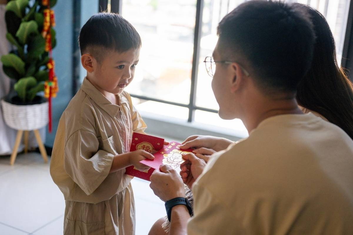Lì xì của con 