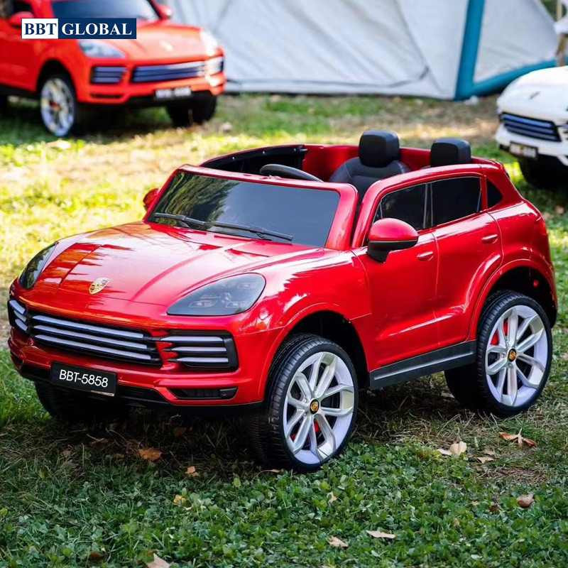 Xe điện cho bé Porsche đỏ