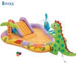 Bể bơi phao cầu trượt khủng long mẫu mới INTEX 56139