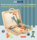 Bộ đồ chơi gỗ vali dụng cụ sửa chữa MSN20016
