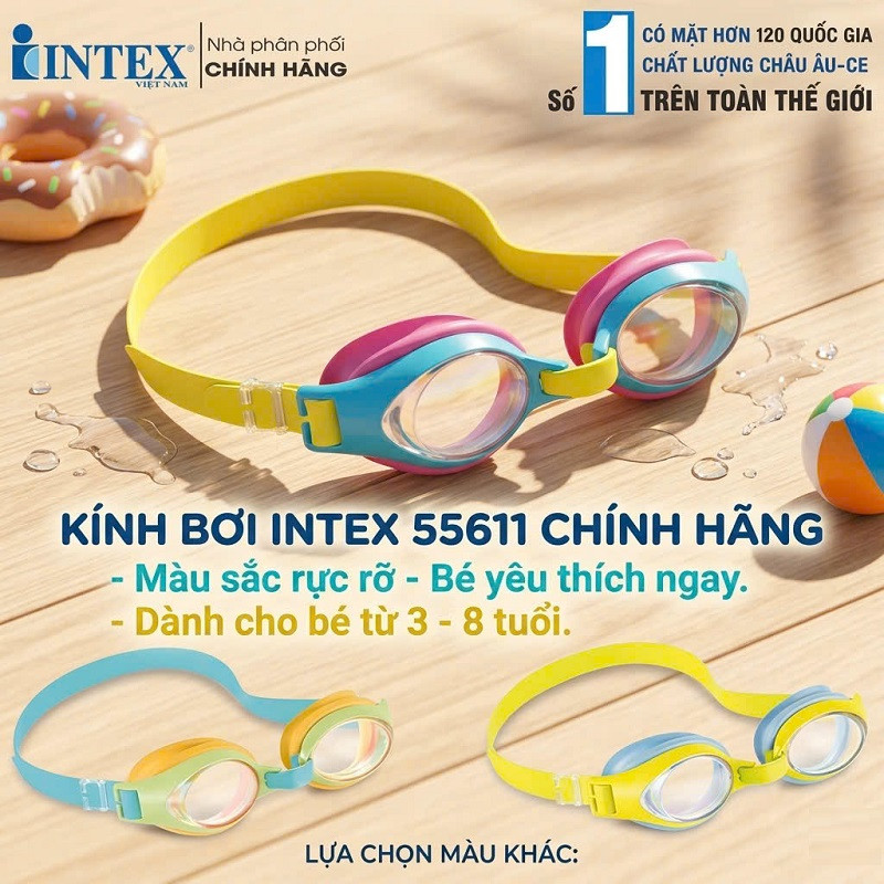 Kính bơi trẻ em INTEX 55611