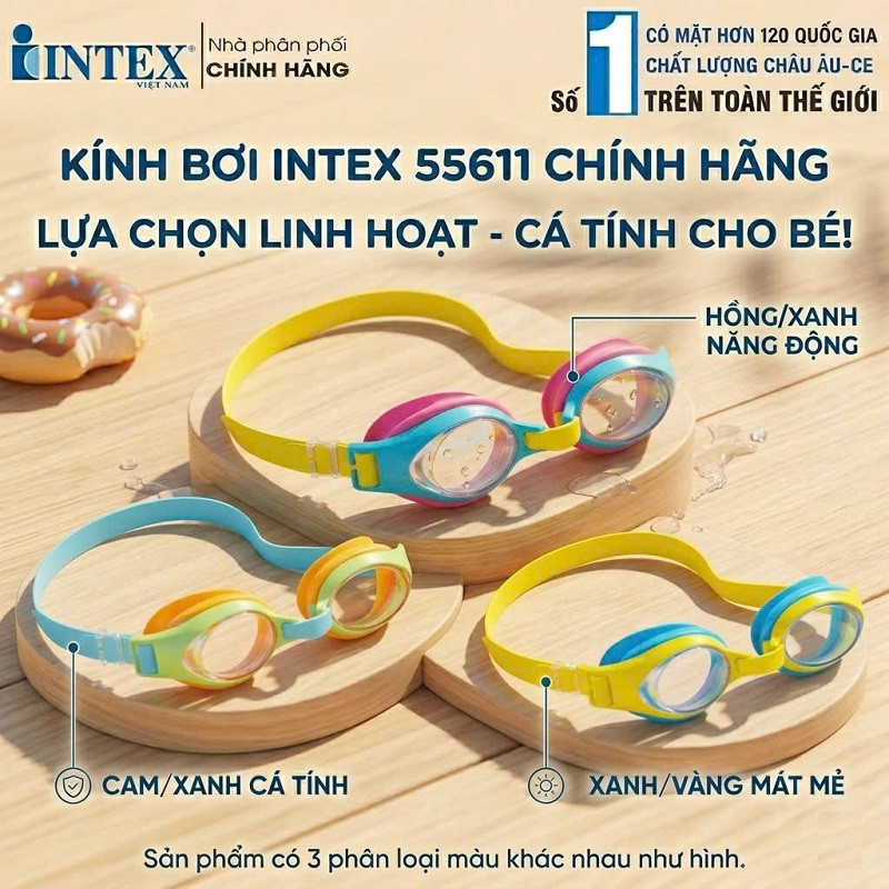 Kính bơi trẻ em INTEX 55611