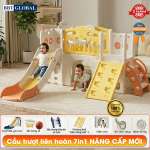 Cầu trượt liên hoàn kết hợp leo núi và hầm chui BBT Global BSL413