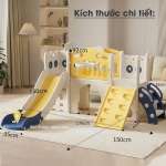Cầu trượt liên hoàn kết hợp leo núi và hầm chui BBT Global BSL413