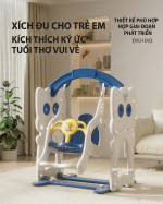 Cầu trượt xích đu liên hoàn kết hợp vận động đa năng BBT Global BSL414