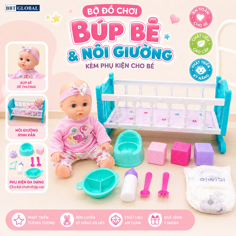 Đồ chơi búp bê cho bé HX821-B