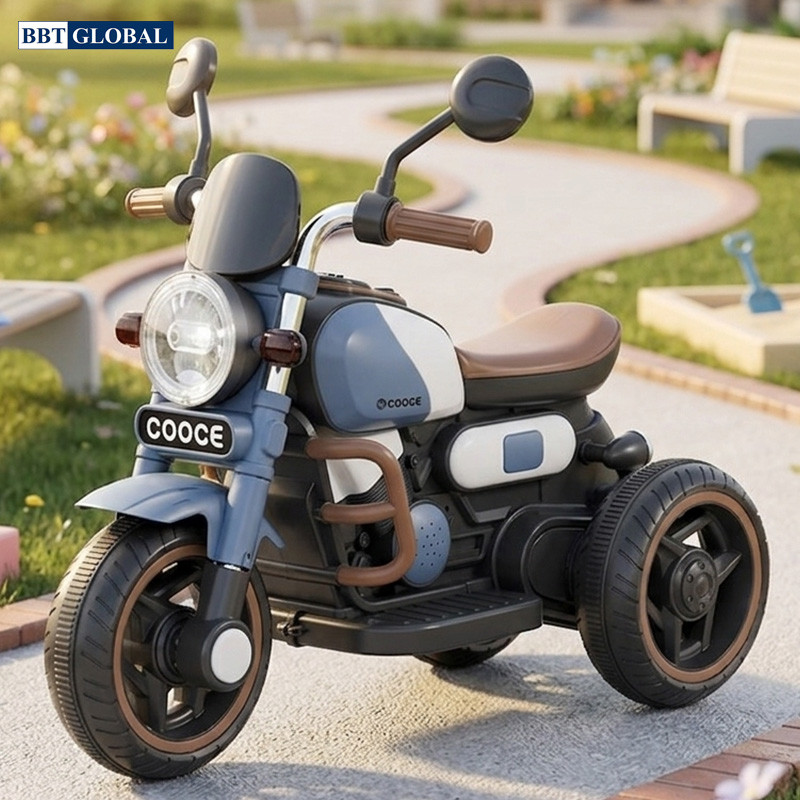 Xe máy điện trẻ em dáng Moto Cruiser BBT-9119B