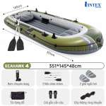 Thuyền hơi SEAHAWK 4 mẫu mới INTEX 66334