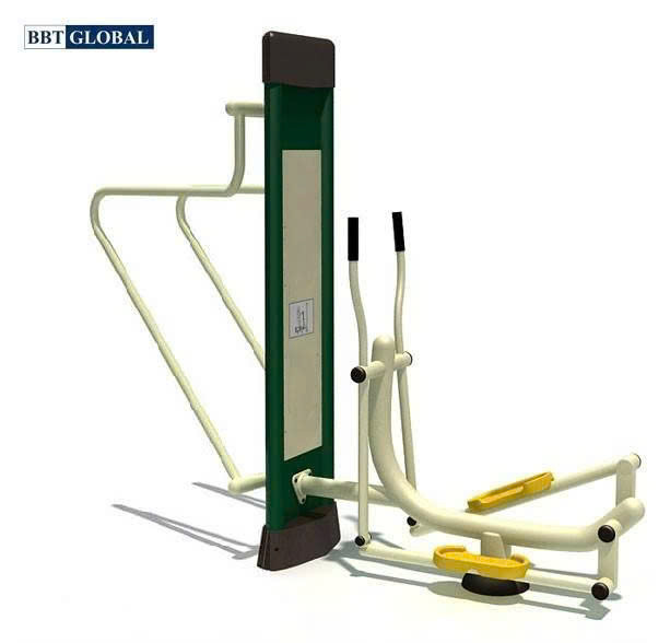 Thiết bị tập thể dục xà kép kết hợp đi bộ trên không KXJS-045