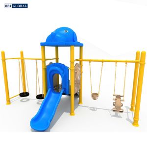 Cầu trượt xích đu liên hoàn nhập khẩu XDNK-839